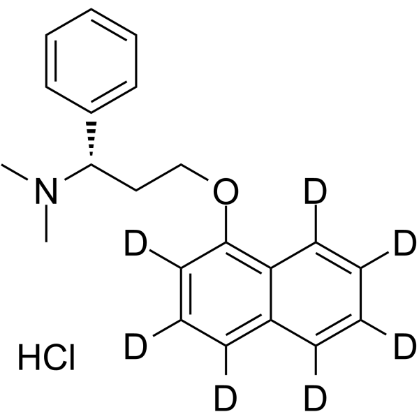 Dapoxetine-d7 hydrochloride (LY-210448-d7 (hydrochloride))